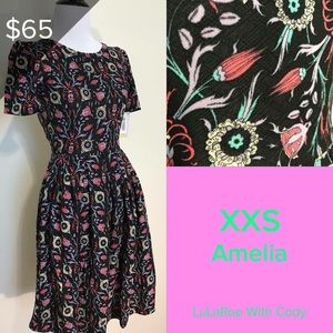 LuLaRoe xxs Amelia dress